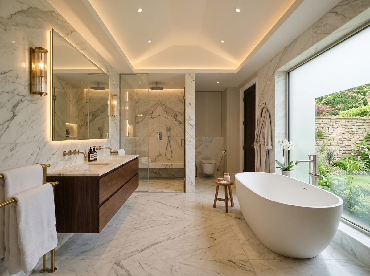 Custom Bathroom Renovation in Kendleton