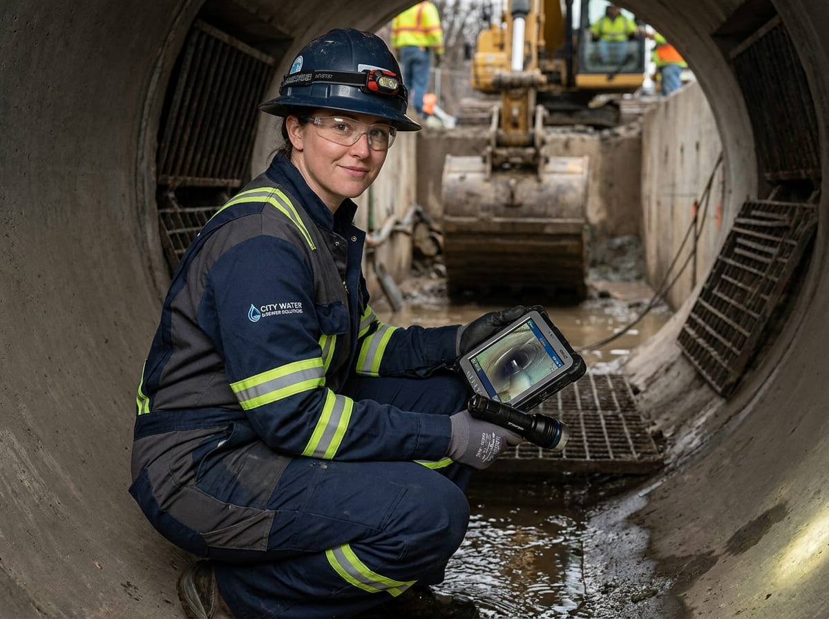 Sewer Line Inspection & Replacement in Kendleton